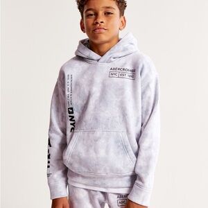 Abercrombie Kids Gray Pullover Hoodie
